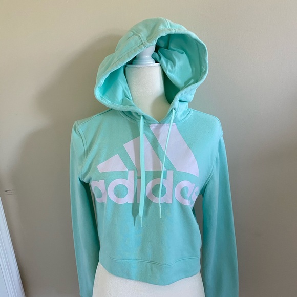 mint adidas sweatshirt